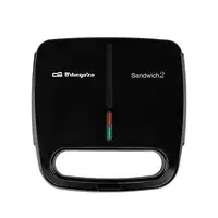 Orbegozo SW 4910 sandwichera 800 W Negro