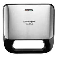 Orbegozo SW 7260 sandwichera 750 W Negro, Plata