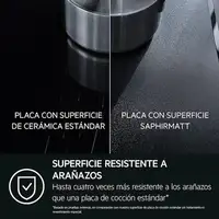 AEG TI63IQ10IZ Negro Integrado 60 cm Con placa de inducción 3 zona(s)