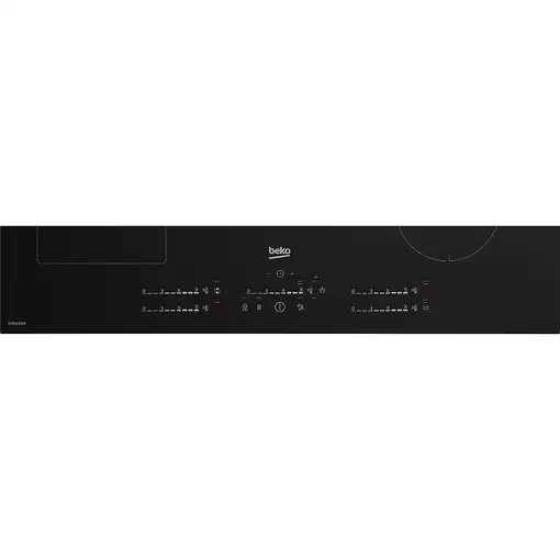 Beko HII85770UFT Negro Integrado 80 cm Con placa de inducción 5 zona(s)