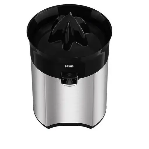 Braun CJ5050 BK prensa de cítricos eléctricos 60 W Negro, Metálico