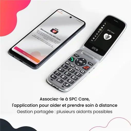 Telefonía móvil Negro SPC
