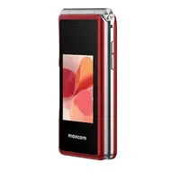 MaxCom Comfort MM835 8,89 cm (3.5") 100 g Rojo Teléfono para personas mayores