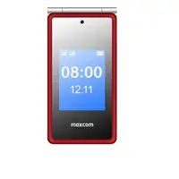MaxCom Comfort MM835 8,89 cm (3.5") 100 g Rojo Teléfono para personas mayores
