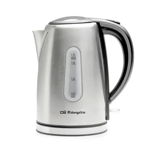 Orbegozo KT 6024 tetera eléctrica 1,7 L 2200 W Acero inoxidable