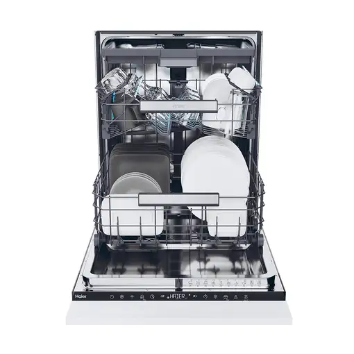 Haier XS 6B0S3FSB Completamente integrado 16 cubiertos B