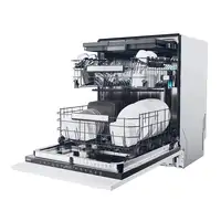 Haier XS 6B0S3FSB Completamente integrado 16 cubiertos B