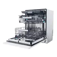 Haier XS 6B0S3FSB Completamente integrado 16 cubiertos B
