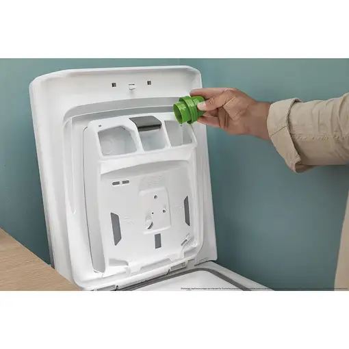 Candy TCA063D3-S lavadora Carga superior 6 kg 1000 RPM Blanco