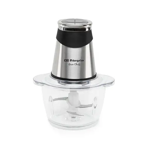 Orbegozo MC 4650 picadora eléctrica de alimentos 1,2 L 500 W Negro, Plata