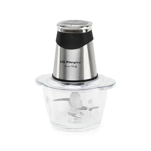 Orbegozo MC 4650 picadora eléctrica de alimentos 1,2 L 500 W Negro, Plata