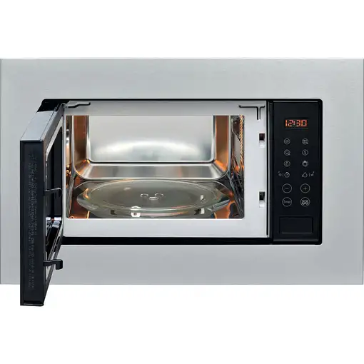 Indesit MWI 120 SX Acero inoxidable Solo microondas Integrado 20 L 800 W