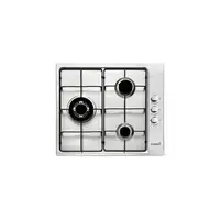 CATA GI 6021 X Negro, Acero inoxidable Integrado 60 cm Encimera de gas 3 zona(s)