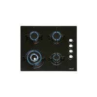 CATA CI 631 BK Negro Integrado 60 cm Encimera de gas 4 zona(s)
