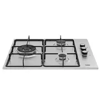 Beko HIGG 63125 SCX hobs Acero inoxidable Integrado 61 cm Encimera de gas 3 zona(s