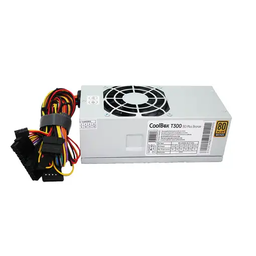 CoolBox T300 unidad de fuente de alimentación 300 W 20+4 pin ATX TFX Gris
