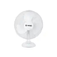 Ventilador de Mesa 12" 30cm 26W 3 Velocidades Up Comfort Blanco Raydan Home