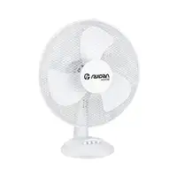 Ventilador de Mesa 16" 40cm 40W 3 Velocidades Up Comfort Blanco Raydan Home