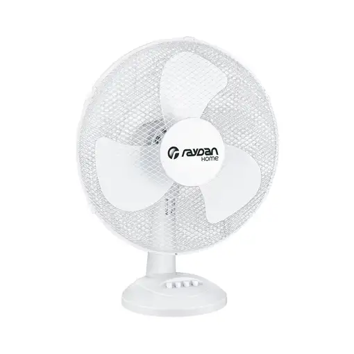 Ventilador de Mesa 16" 40cm 40W 3 Velocidades Up Comfort Blanco Raydan Home