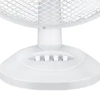 Ventilador de Mesa 12" 30cm 26W 3 Velocidades Up Comfort Blanco Thinia Home