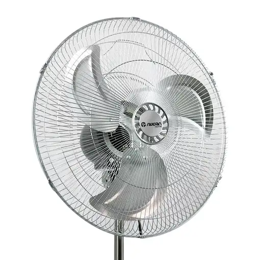 Ventilador de Pie 18'' 45cm 75W 3 Velocidades Industrial Negro Thinia Home