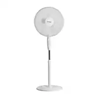 Ventilador de Pie 16\ 40cm 40W 3 Velocidades White Comfort Blanco O91