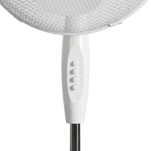 Ventilador de Pie 16'' 40cm 40W 3 Velocidades White Comfort Blanco Thinia Home