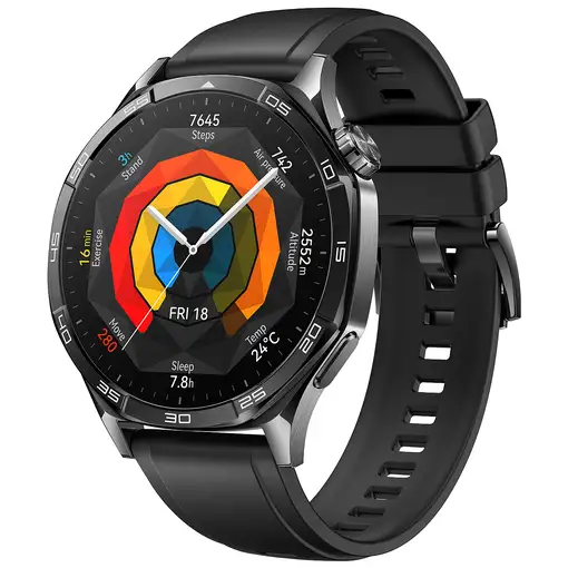 Huawei WATCH GT5 46mm 3,63 cm (1.43") AMOLED Digital 466 x 466 Pixeles Negro GPS (