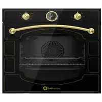 Horno Eléctrico Qr Gap Negro Rústico SOLTHERMIC