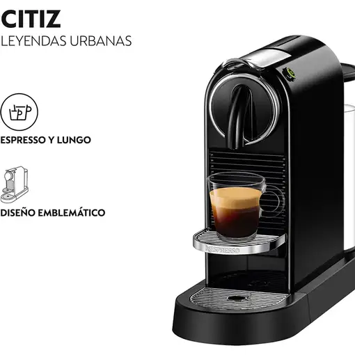 Cafeteras cápsulas Totalmente automática Negro 1 L 0132192128 DE’LONGHI