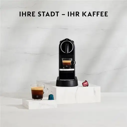 Cafeteras cápsulas Totalmente automática Negro 1 L 0132192128 DE’LONGHI