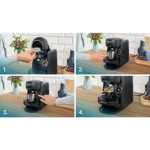 Bosch TAS162E cafetera eléctrica Totalmente automática Macchina per caffè a capsul