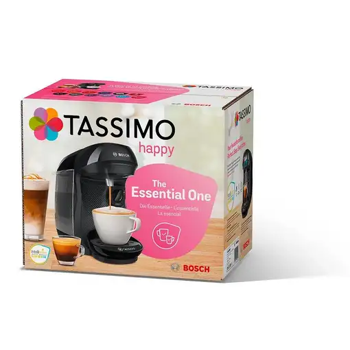 Cafeteras cápsulas Totalmente automática Negro 1 cups TAS1002N BOSCH