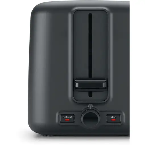 Bosch TAT3P424DE tostadora 2 rebanada(s) 970 W Negro, Rojo