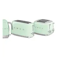 Smeg TSF02PGEU tostadora 6 4 rebanada(s) 1500 W Verde