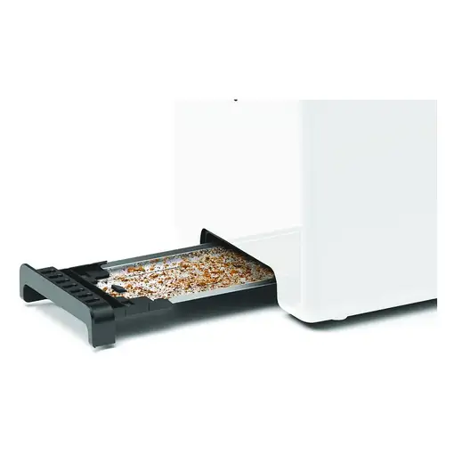 Bosch TAT3P421DE tostadora 2 rebanada(s) 970 W Negro, Blanco