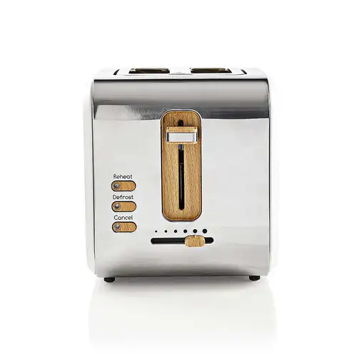 Nedis KABT510EWT tostadora 6 2 rebanada(s) 900 W Blanco Nedis KABT510EWT tostadora 6 2 rebanada(s) 900 W Blanco