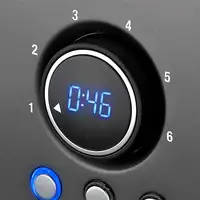 Haeger TO-14D.013A tostadora 6 1400 W Negro