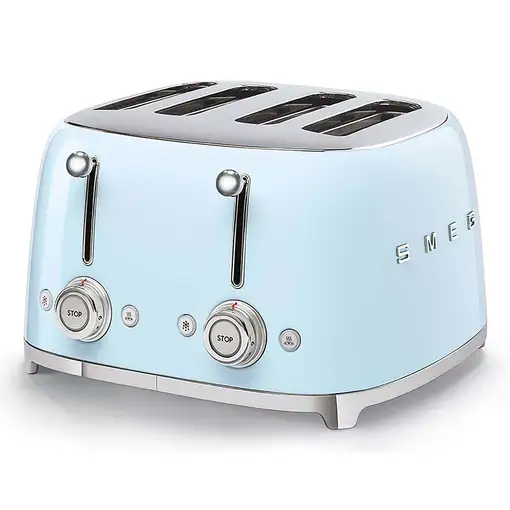 Smeg TSF03PBEU tostadora 6 4 rebanada(s) 2000 W Azul