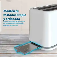 Grunkel TSB-EASYTOAST tostadora 6 2 rebanada(s) 870 W Blanco Grunkel TSB-EASYTOAST tostadora 6 2 rebanada(s) 870 W Blanco