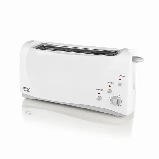Haeger Bulgari 6 2 rebanada(s) 1000 W Blanco