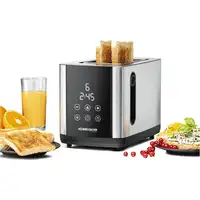 Rommelsbacher TO 850 tostadora 9 2 rebanada(s) 850 W Negro, Acero inoxidable