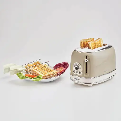 Ariete 0155/03 6 2 rebanada(s) 810 W Beige