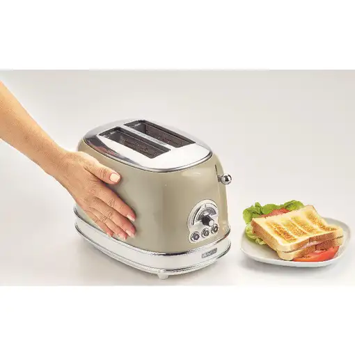 Ariete 0155/03 6 2 rebanada(s) 810 W Beige