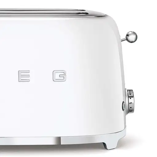 Smeg TSF02WHEU tostadora 6 4 rebanada(s) 1500 W Blanco