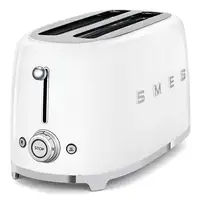 Smeg TSF02WHEU tostadora 6 4 rebanada(s) 1500 W Blanco