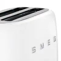 Smeg TSF02WHEU tostadora 6 4 rebanada(s) 1500 W Blanco