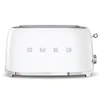Smeg TSF02WHEU tostadora 6 4 rebanada(s) 1500 W Blanco