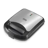 Haeger SM-15G.009A sandwichera 1500 W Negro, Acero