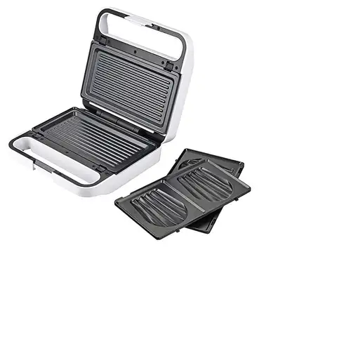 Adler AD 3070w sandwichera 1100 W Blanco